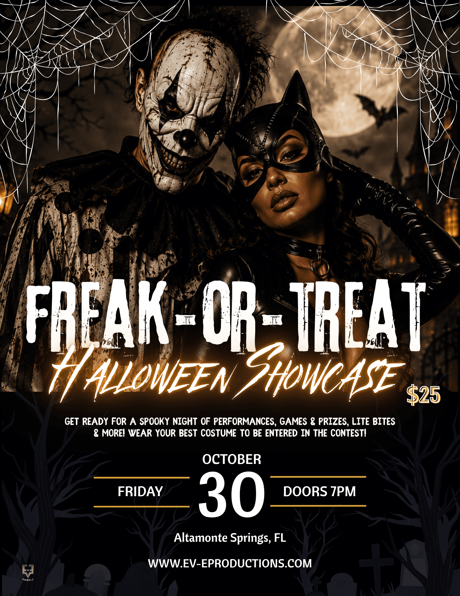 FREAK-OR-TREAT flyer